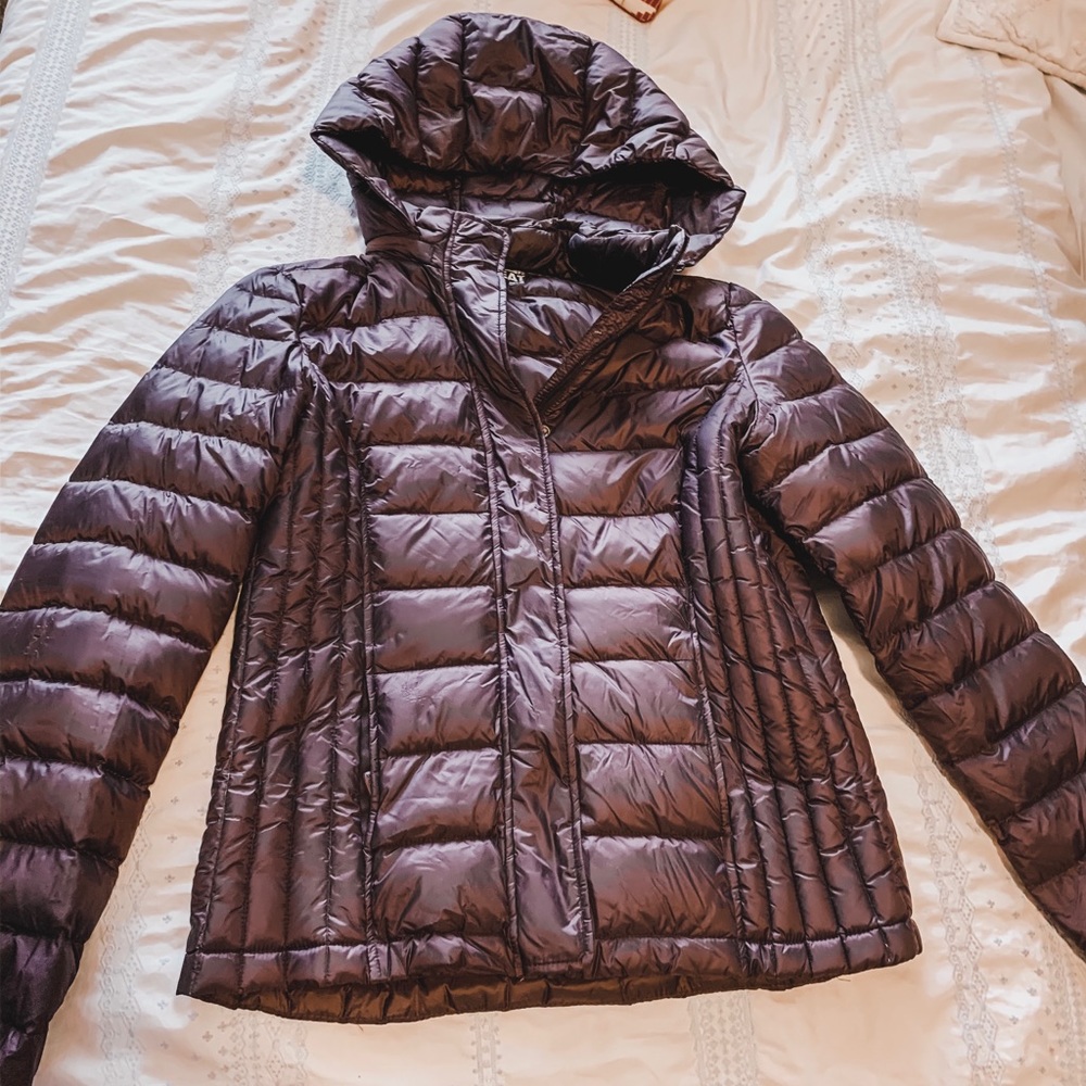 Plum winter jacket